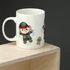 Kép 2/6 - Karácsonyi porcelán bögre, 300 ml