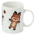 Kép 4/6 - Karácsonyi porcelán bögre, 300 ml
